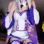 Reゼロ エミリアのエロいコスプレ 画像まとめ Vol.9