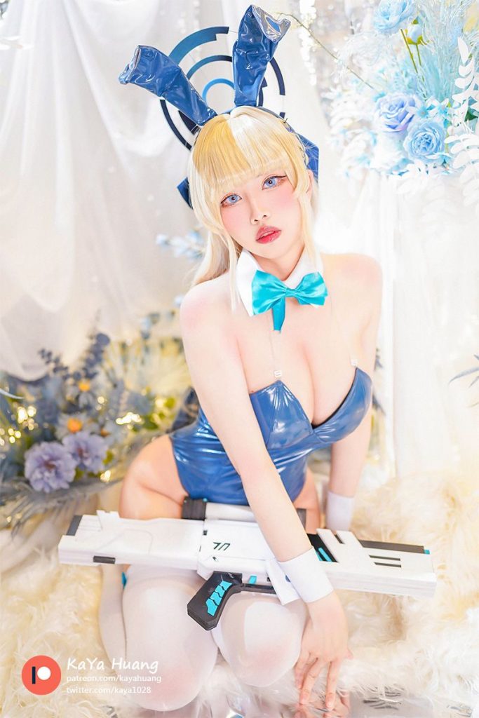 ブルーアーカイブのエロいコスプレ画像 Vol.12 トキバニーコスのみ 12