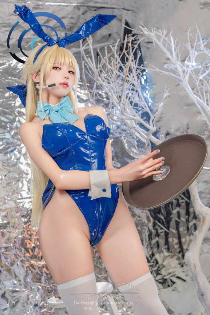 ブルーアーカイブのエロいコスプレ画像 Vol.12 トキバニーコスのみ 13