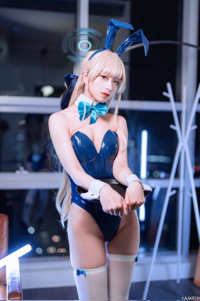ブルーアーカイブのエロいコスプレ画像 Vol.12 トキバニーコスのみ 26